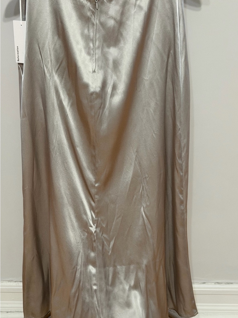 Reformation Silk Midi Skirt – Size 8 - Picture 7 of 9